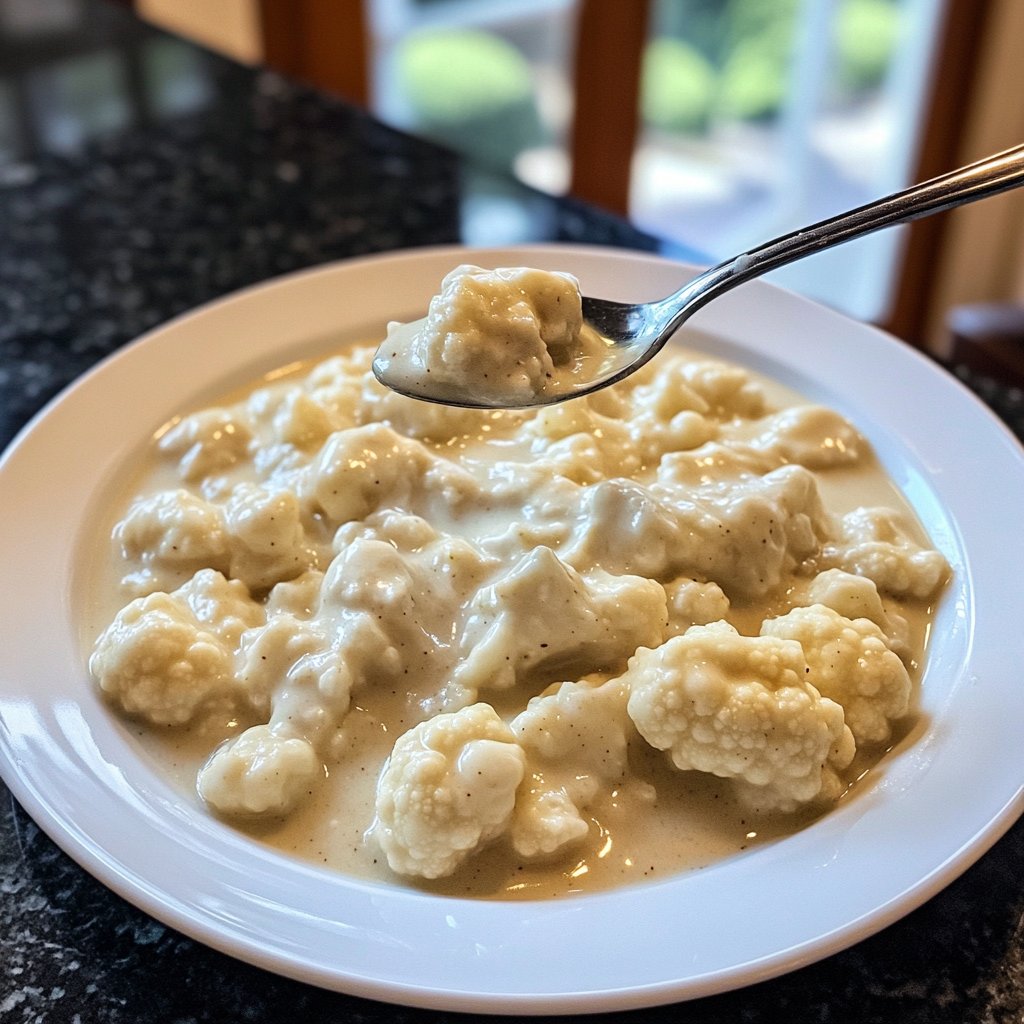 Leichte Blumenkohlsuppe ohne Sahne