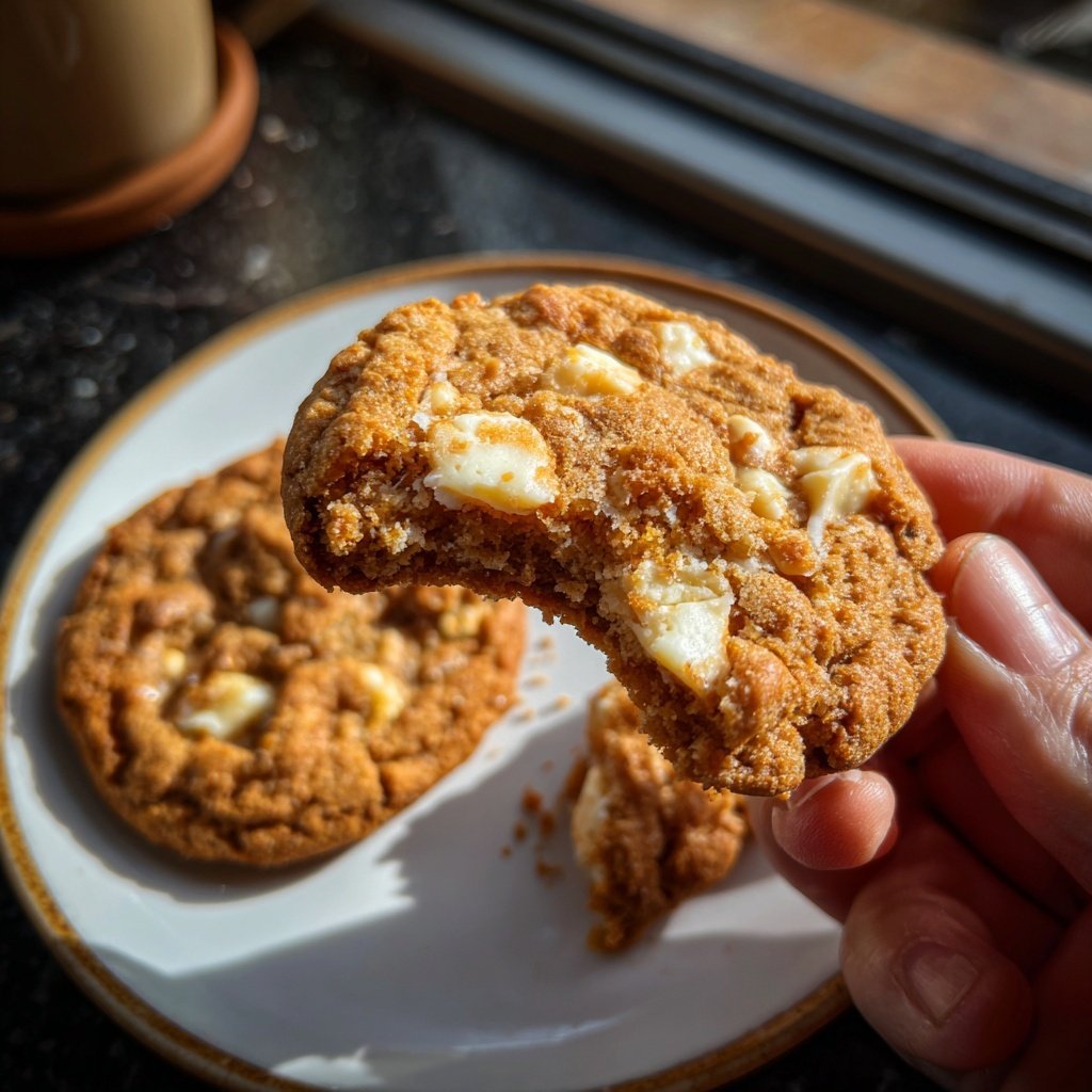Cookies mit weißer Schokolade