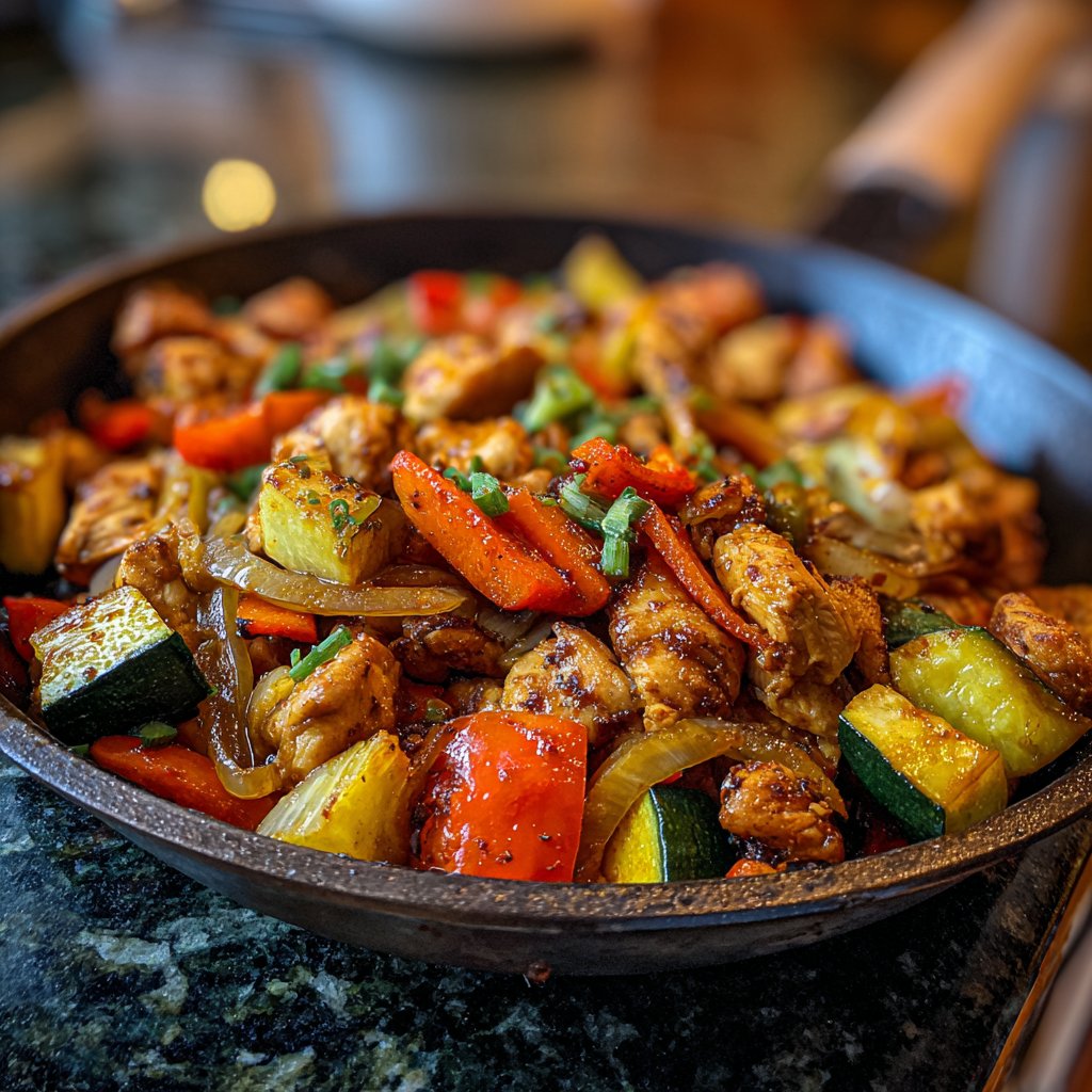 Abendessen aus der Pfanne