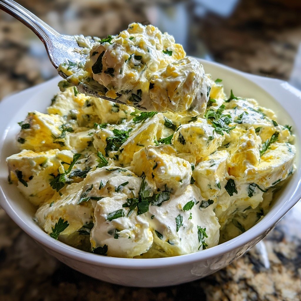 Schnell & Einfach 10-Minuten-Eiersalat mit Joghurt