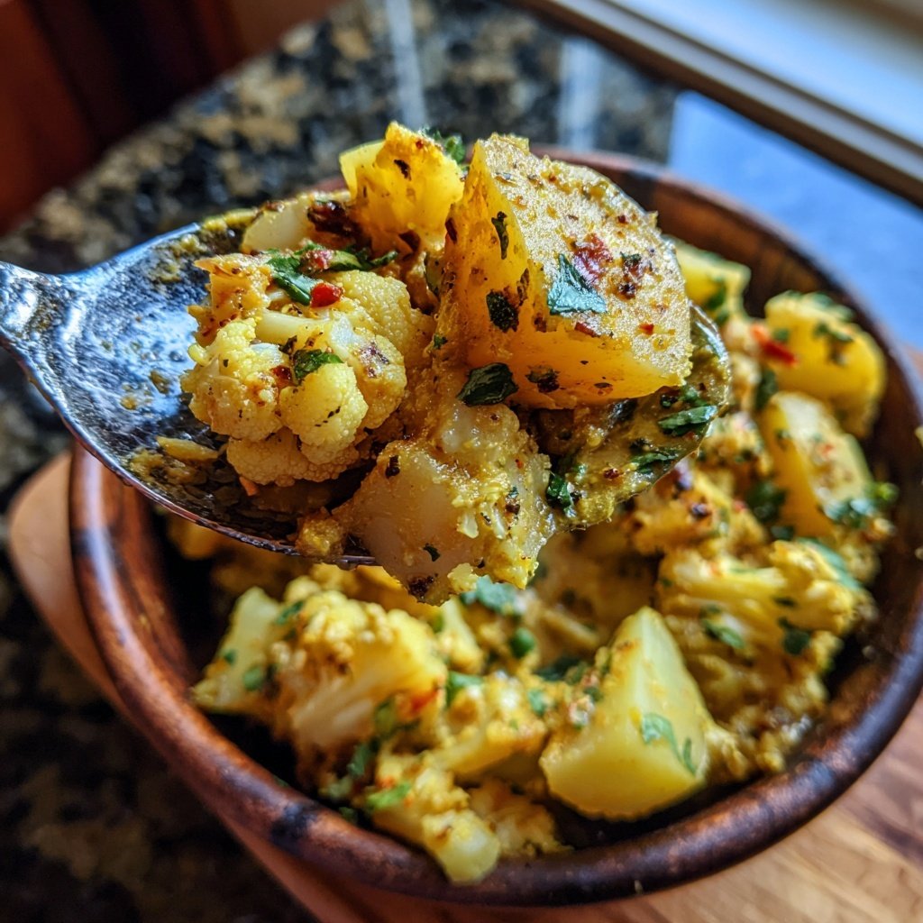 Kartoffel Blumenkohl Curry Mild