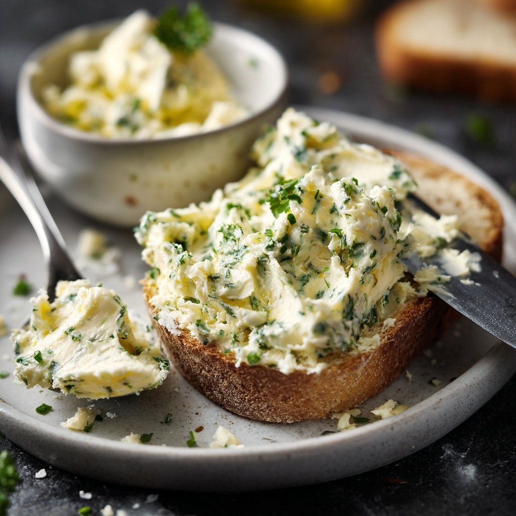 Kräuterbutter Mit Meersalz