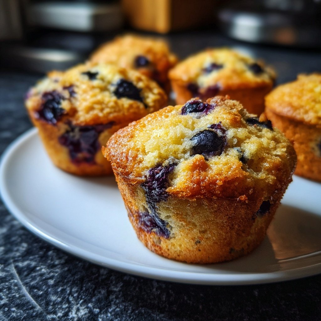 Muffins mit Beeren und Joghurt