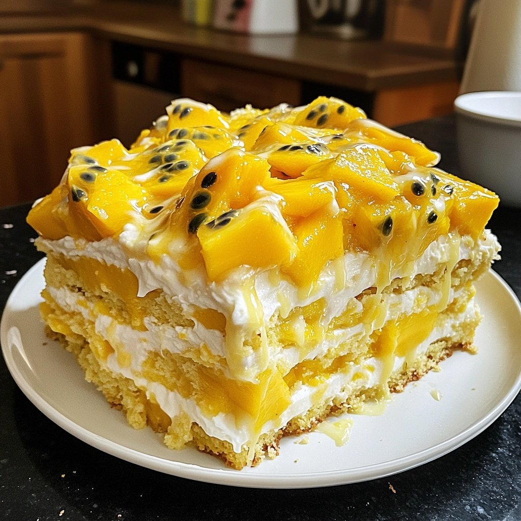 Mango-Maracuja-Torte