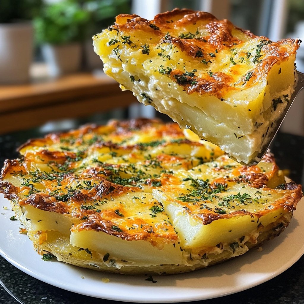 Kartoffelauflauf mit Kräutern