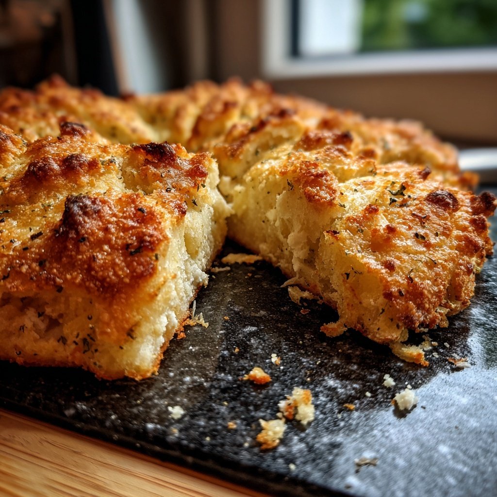 Zupfbrot Mit Kräuterquark