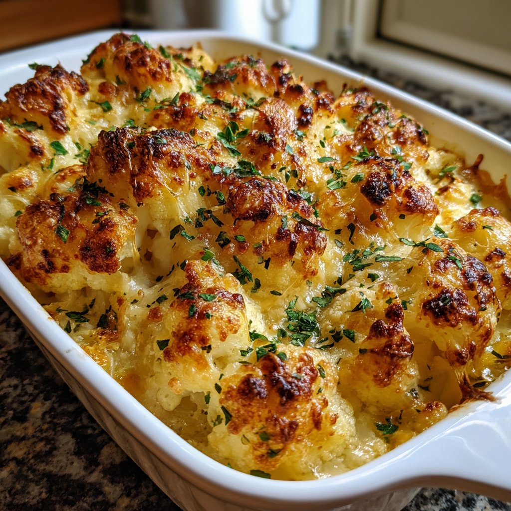 Blumenkohl Auflauf Vegan