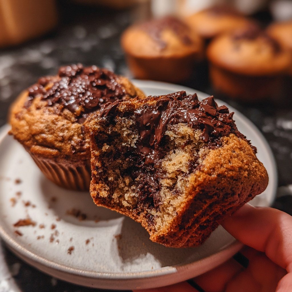 Muffins mit Schokotropfen