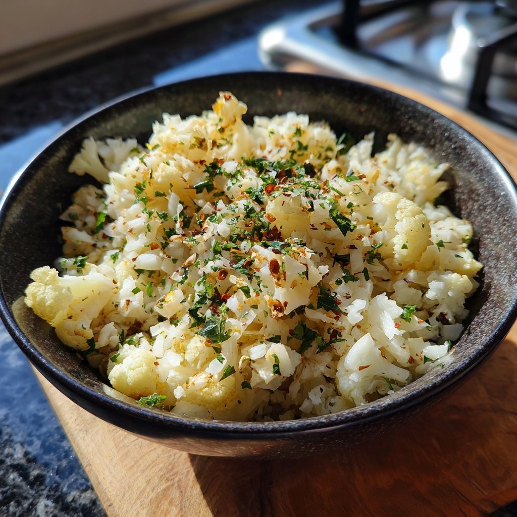 Blumenkohl Reis Als Beilage