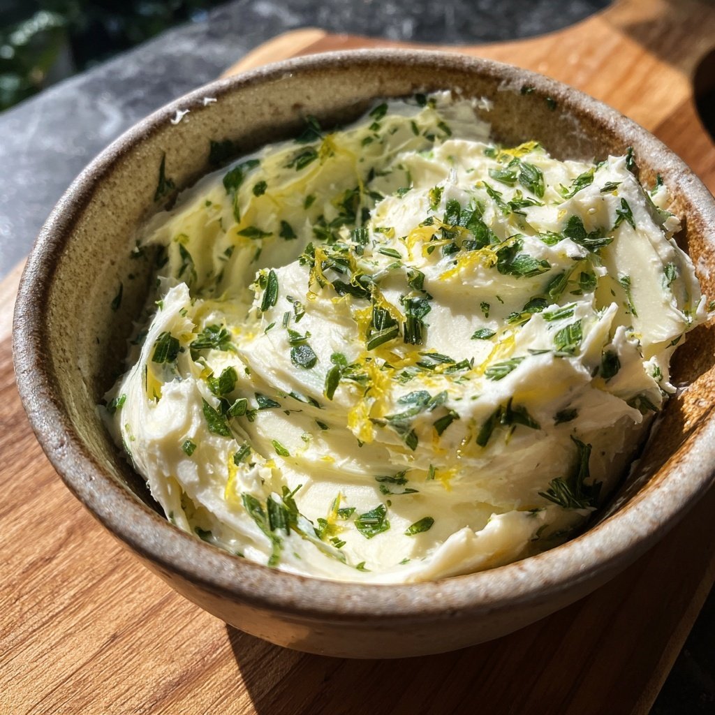 Kräuterbutter Mit Zitronenschale